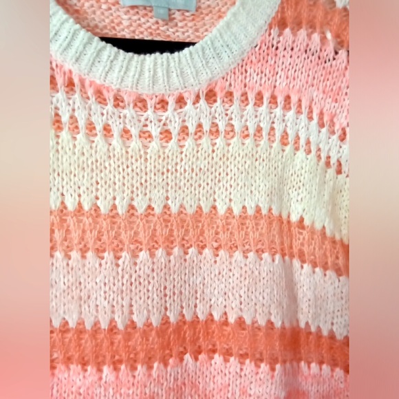 RED HERRING Neon & cream sweater - Picture 2 of 7